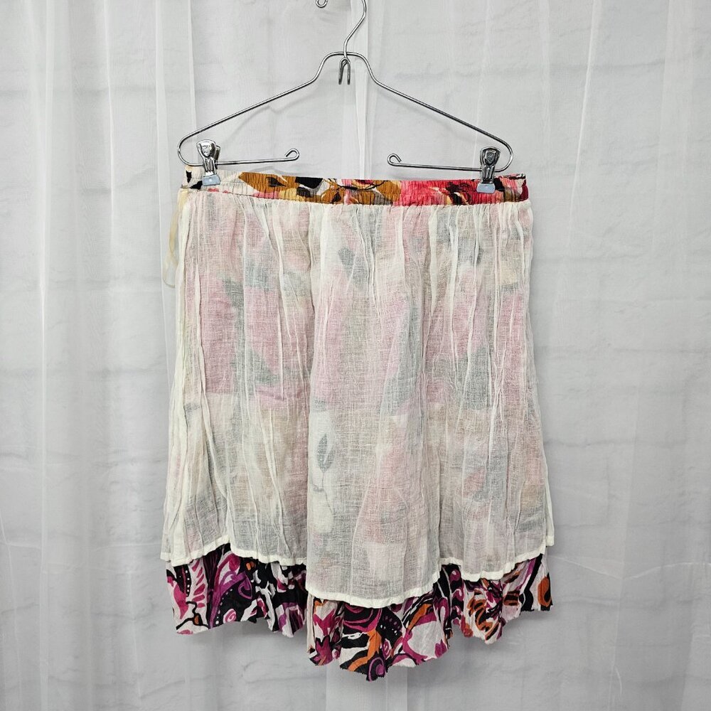 Allison Brittney Skirt Pink Fairy Floral Whimsical Cottage S NWT - Picture 6 of 11